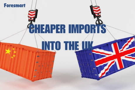 CHEAPER IMPORTS INTO THE UK
