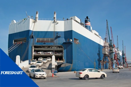 cars shipped using Roll On Roll Off