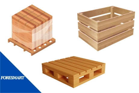 pallets skids crates
