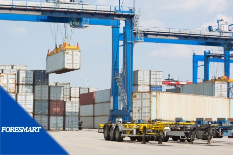 drayage service in the container yard
