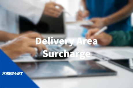 calculate delivery area surcharge