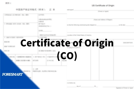 certificate of origin sample