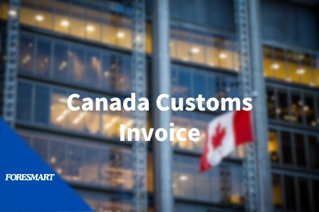 Canada Customs Invoice CCI