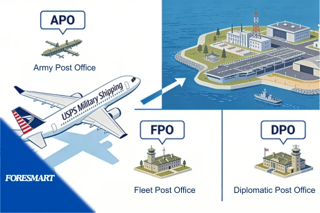 APO FPO DPO Addresses in Shipping