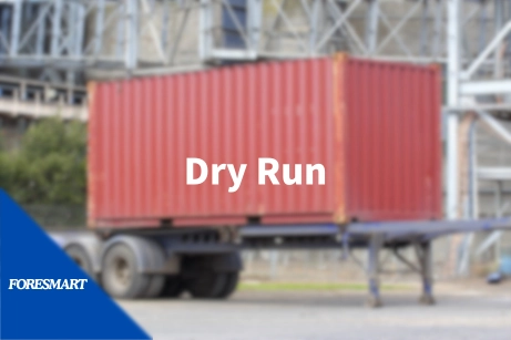 dry run in container shipping