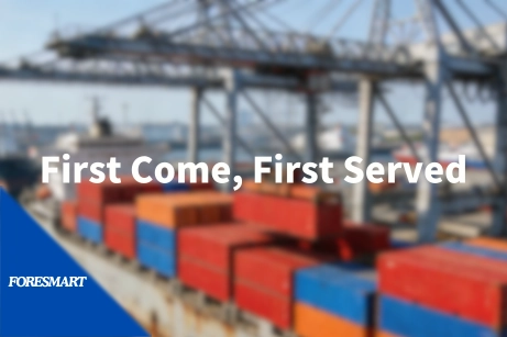 First Come First Served FCFS in Cargo Shipping