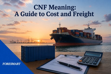 CNF meaning explained with cost and freight shipping responsibilities and risk transfer