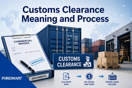 Customs clearance meaning and process for importers, including documents, duties, and cargo release.