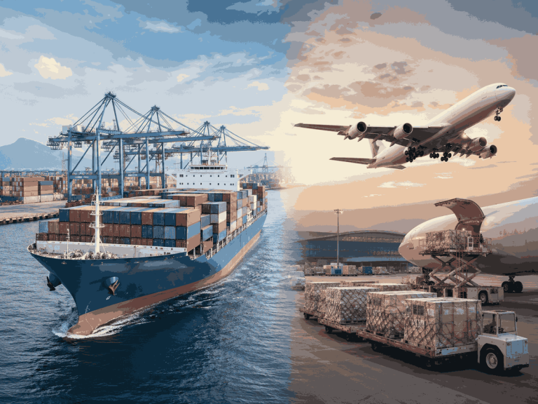 Sea Freight vs Air Freight: Cost, Time, and Best Use Cases