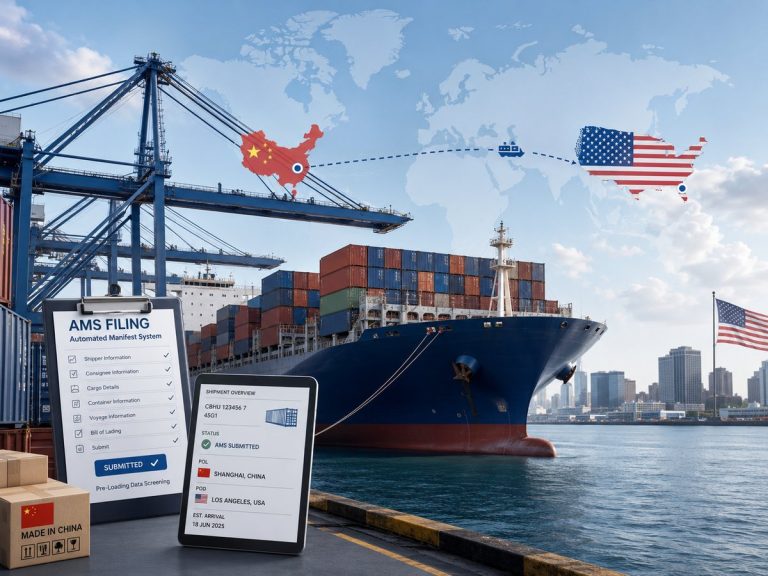 What Is AMS in Shipping? A China to USA Import Guide