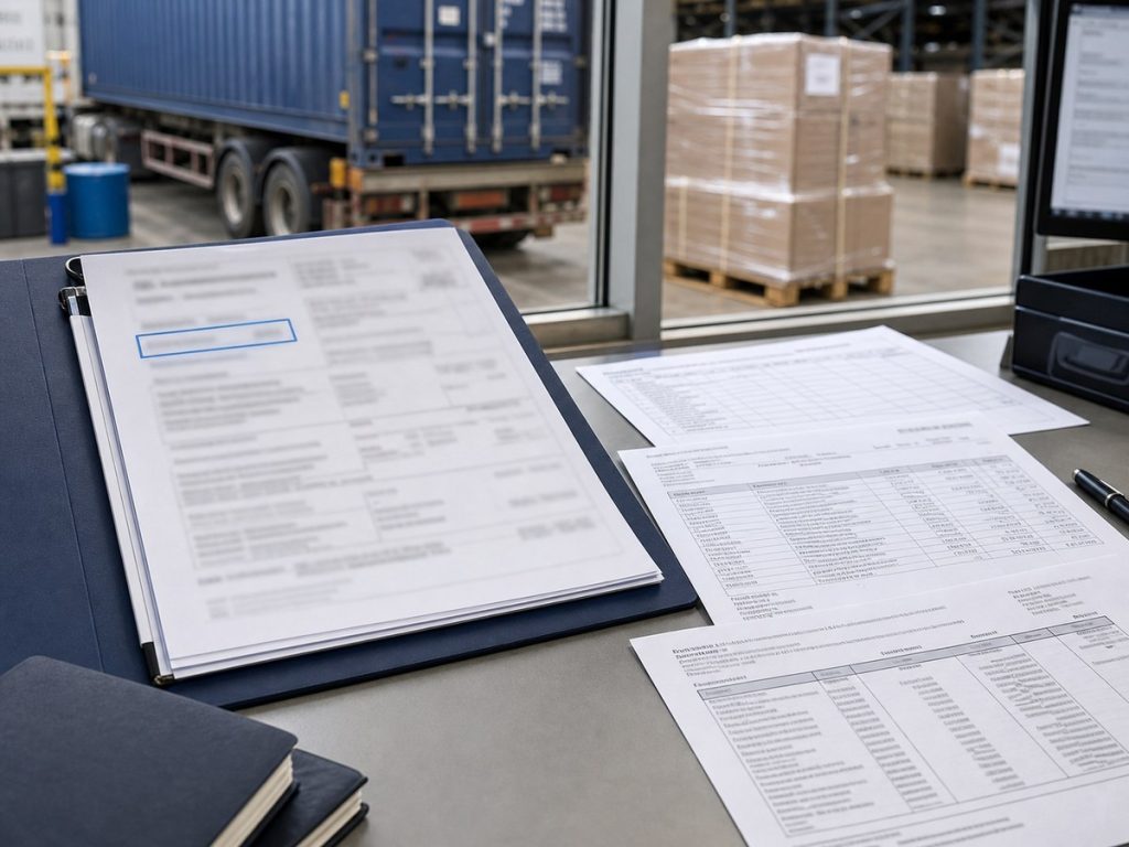 EORI customs documents for importers